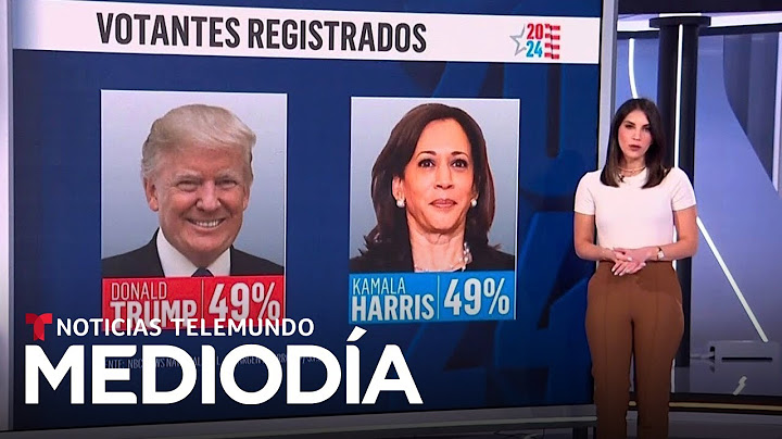 Las últimas encuestas revelan una sorpresa y reafirman una división | Noticias Telemundo
