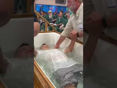 Inmate gets baptized behind bars #jesus #bible #baptism #jesuslovesyou #prisonministry #kingdom