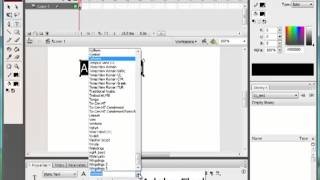 Working with Text in Flash CS3