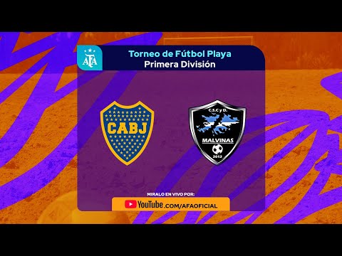 #FútbolPlaya | Torneo Primera División | Fecha 1 (R) | Boca Juniors - Dep. Malvinas