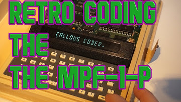 Z80 programming on the MPF-1-P