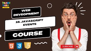 16. JavaScript Events