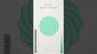 Amazing Circle Spine in illustrator! #adobeillustrator #illustrator #illustrationtutorial