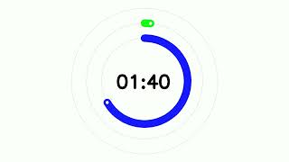 countdown timer 240s font 0 light bg