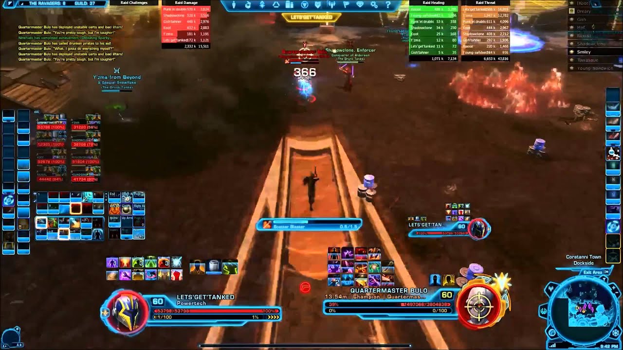 SWTOR Bosses Guide - Quartermaster Bulo (HM - The Ravagers)