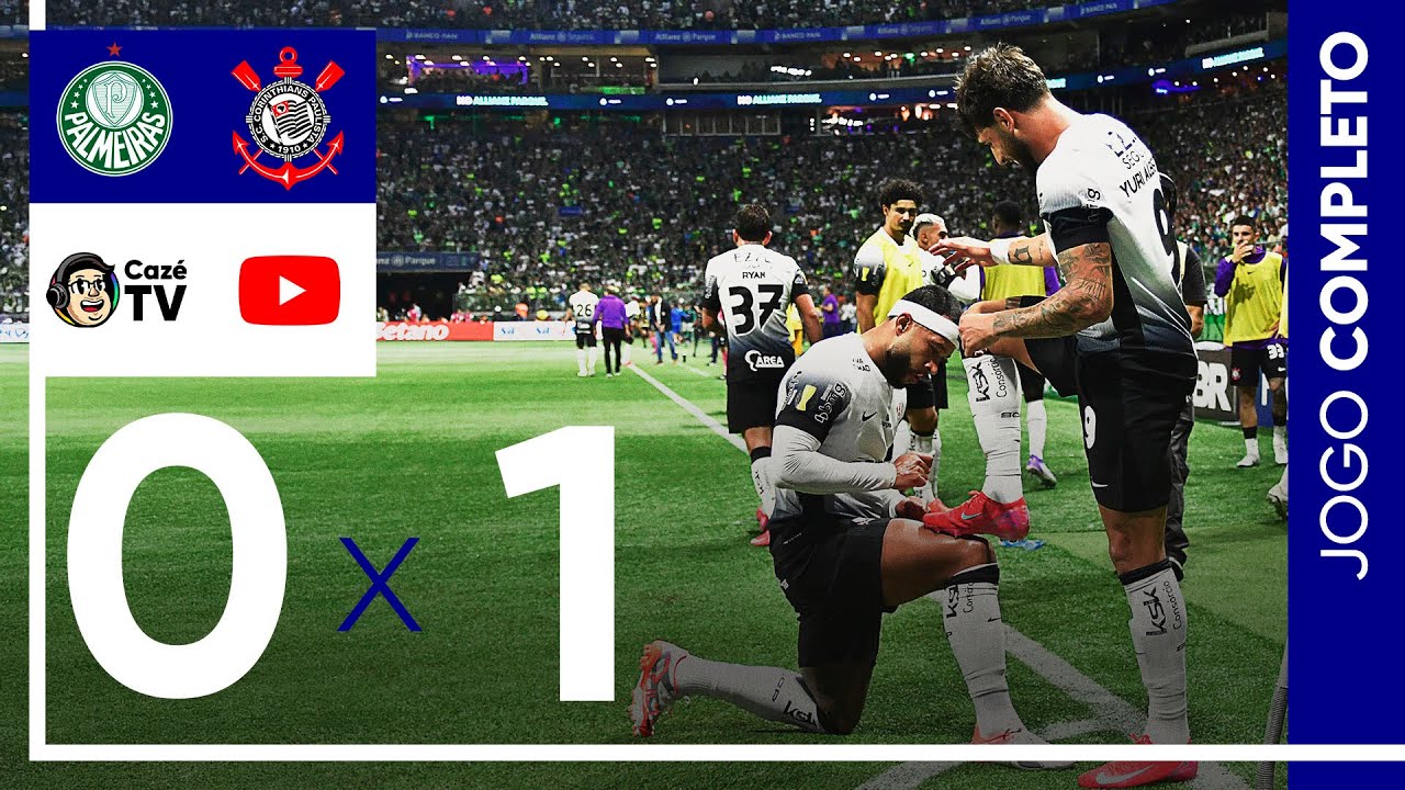 JOGO COMPLETO: PALMEIRAS X CORINTHIANS | FINAL DO PAULISTÃO 2025 | JOGO ...