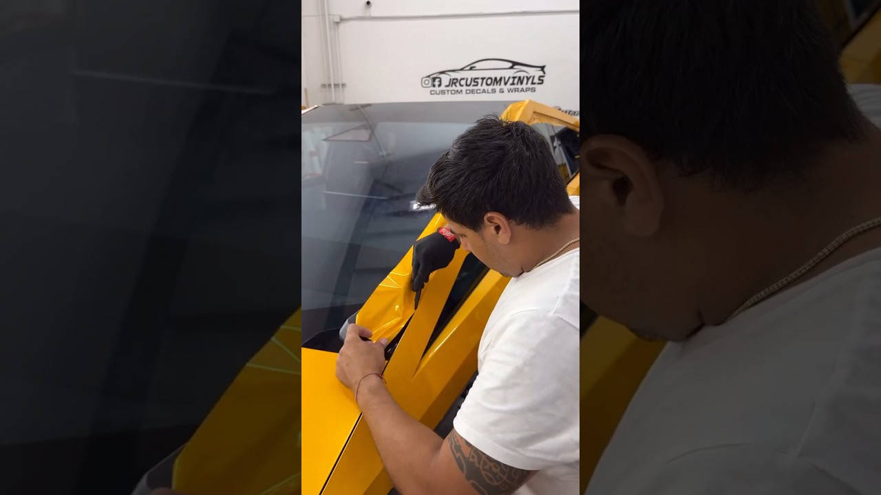 Cyber Truck & Golden Yellow Vinyl Wrap 🔥🔥