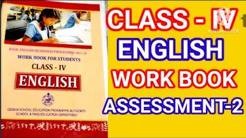 Class4/English workbook23-24/ASSESSMENT-2 @jhunatuitionclasses9663
