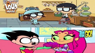 Lisa Loud And Starfire Gave There Valentines Dates A Real Beating Heart For Valintines Day