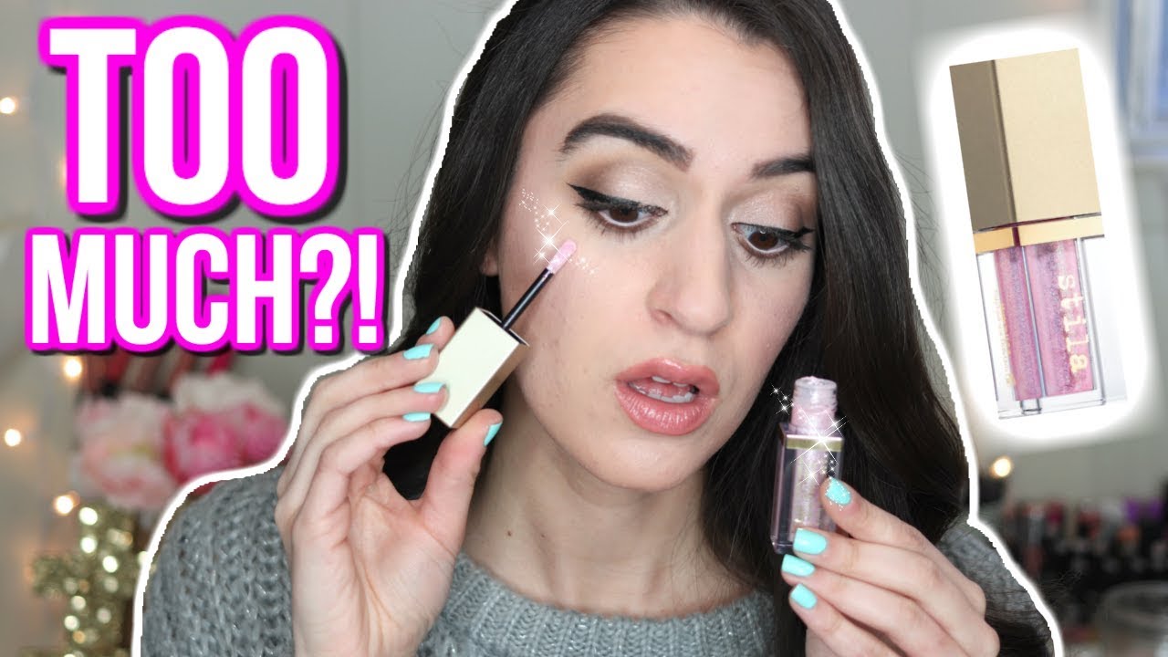 NEW! STILA GLITTER AND GLOW HIGHLIGHTER REVIEW, DEMO & COMPARISONS