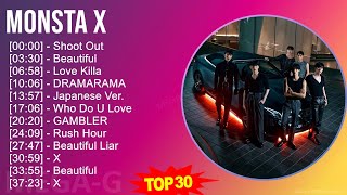MONSTA X 2024 MIX Best Songs - Shoot Out, Beautiful, Love Killa, DRAMARAMA