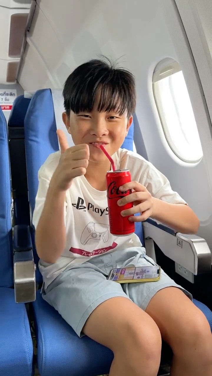Family Trip Airplane Cafe for Kids Playground #shorts