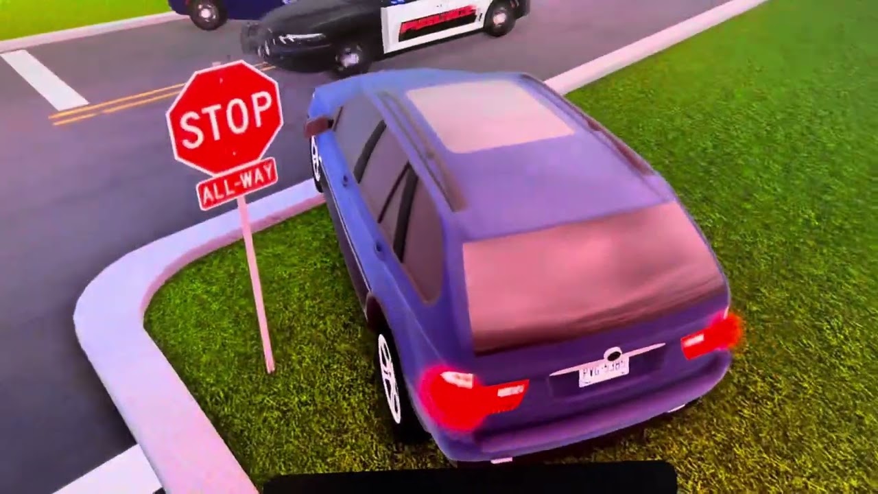 A police chase an RC county