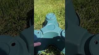 $20  DIY Herb Tower | Vertical Garden on a Budget #verticalgardening #dollartreefinds #shorts