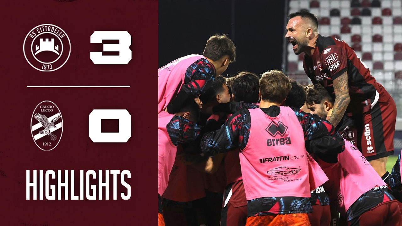 7. | Cittadella - | Lecco 3 - | 0