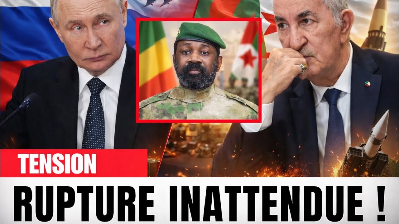 🔴Sahel : Moscou prend ses distances… Alger réagit !