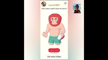 DOP 2 Answers |Delete One Part 2 Level1257 How many teeth does he have ?#dop2 #androidgames #shorts