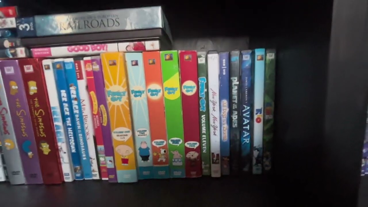 Physical Media Shelf Tour ( 2025 )