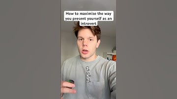 How to maximize the way you present yourself as an introvert #introverts #peopleskills #andrewgodwin