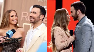 Jennifer Lopez calls co-star Brett Goldstein her “No. 1” rom-com leading man of all time