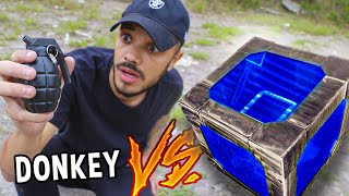 O DONKEY CONSEGUE DESTRUIR O TESSERACT INDESTRUTÍVEL?