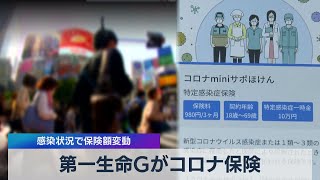 第一生命Ｇがコロナ保険 感染状況で保険額変動（2021年4月9日）