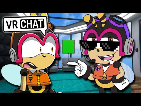 Charmy goes to the TWITCH UNIVERSE | VR Chat Stories