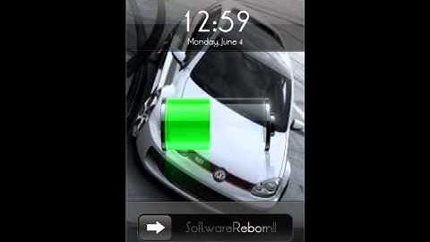 Show your Lockscreen Background while Charging IDevice