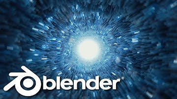 Blender Animation: Creating an Epic Abstract Light Tunnel FAST