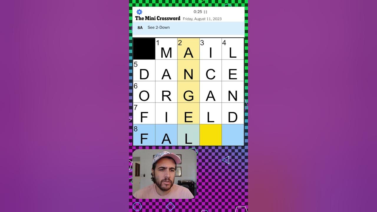yt says i should add hashtags here asmr crossword nytxw crosswords