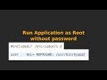 Run Linux Apps as Root Without Password – Edit Sudoers File Safely!