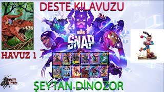 Marvel Snap yeni başlayanlar için deste kılavuzu (Devil Dinosaur - Havuz 1)