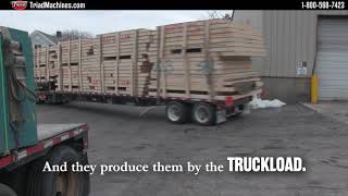 Triad Wall Panel Lines in Operation // Advanced Building Components, Middleborough, MA