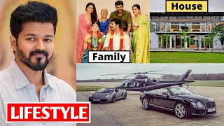 Actor Vijay Lifestyle 2023, Wife, Income, House, Cars, Family, Biography, Movies \& Net Worth