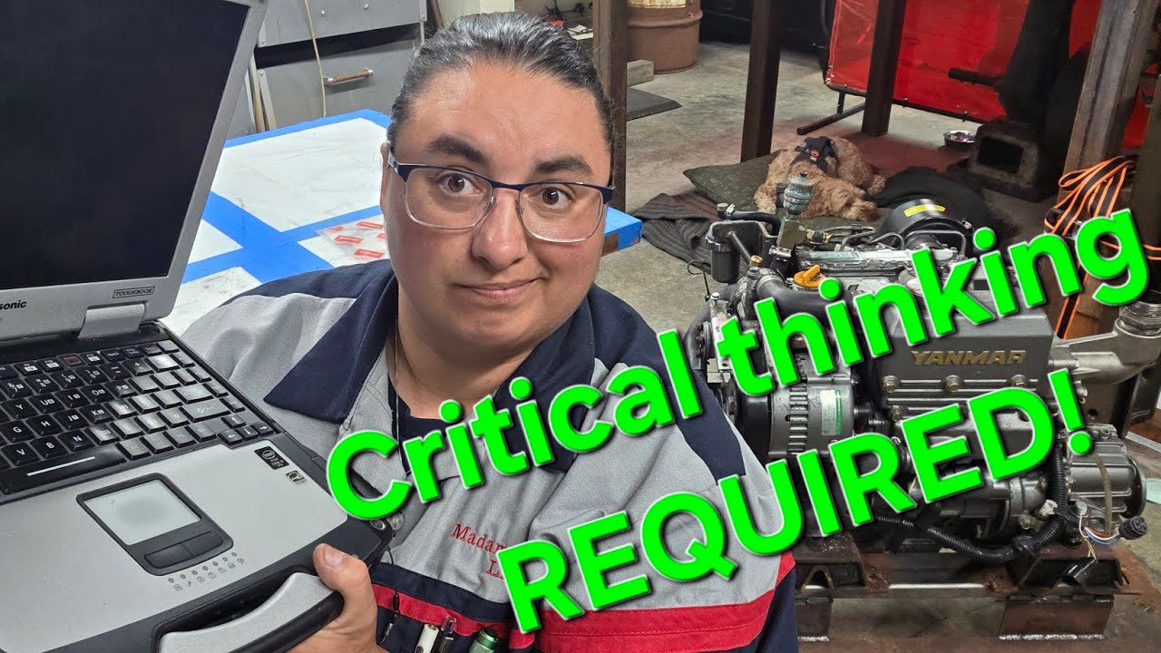 ⁣Can AI fix a marine diesel engine?