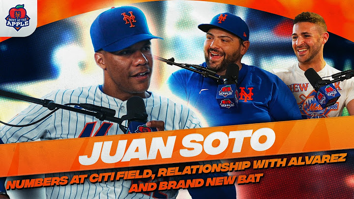 Juan Soto on Relationship with Francisco Alvarez & Finds Out HOW GOOD His Numbers At Citi Field Are!