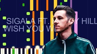 Video thumbnail of "Sigala ft. Becky Hill - WISH YOU WELL (PRO MIDI REMAKE) - "in the style of""