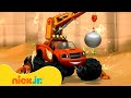 Blaze y Los Monster Machines | ¡Bola Demoledora Blaze al Rescate! 🛠️ | Nick Jr. en Español