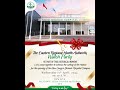 The official opening of the new sangre grande hospital campus