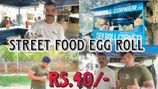 Rs 40/- only Delhi street food egg roll || food vlog-3 || screenshot 4