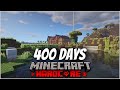 I Survived 400 Days in HARDCORE Minecraft [Season 2]
