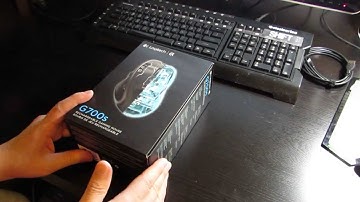 Logitech G700S Wireless Gaming Mouse unboxing