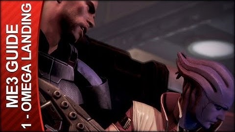 Mass Effect 3: Omega DLC Walkthrough Part 1 - Landing on Omega