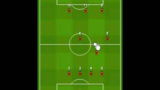4-4-2 transition to 4-3-3
