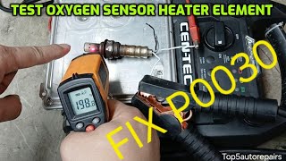 HOW TO FIX P0030 HO2S HEATER CONTROL CIRCUIT
