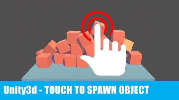 How to instantiate a new Gameobject on touch position