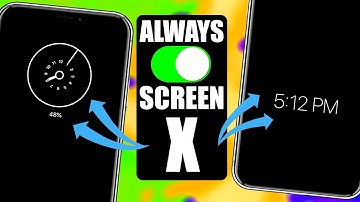 [NEW] OLED ALWAYS ON DISPLAY FOR IOS 12 / 2 METHODS / USE THIS TRICK TO CUSTOMIZE THE LOCK SCREEN