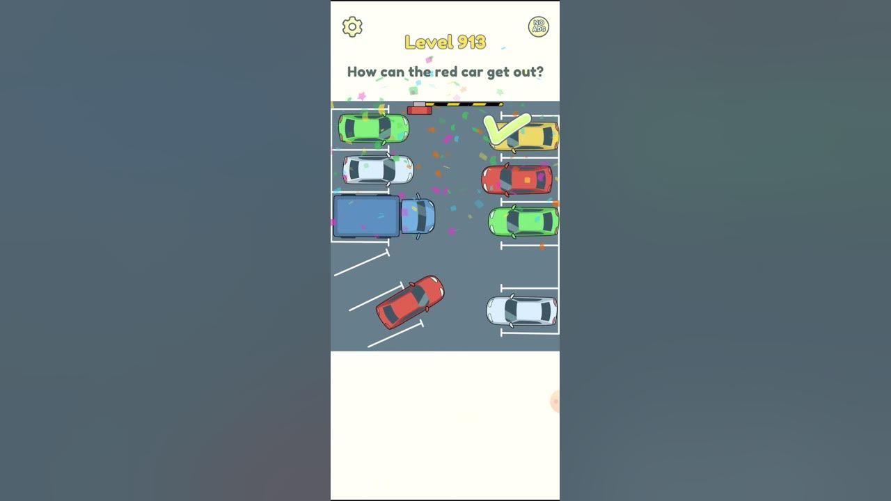 How can the red car get out YouTube