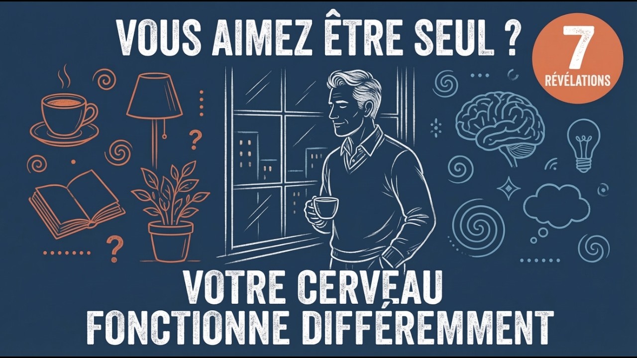 Si vous aimez être seul, votre cerveau fonctionne différemment.