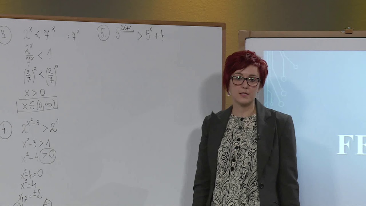 Alapvető exponenciális egyenlőtlenségek